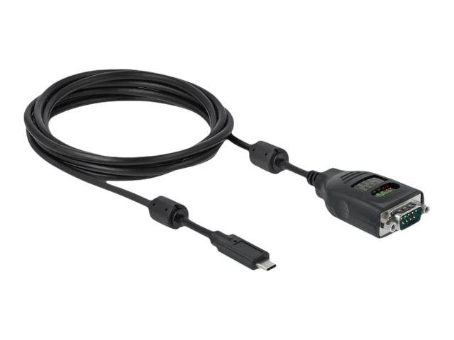 Delock - Serieller Adapter - USB-C - RS-232 x 1