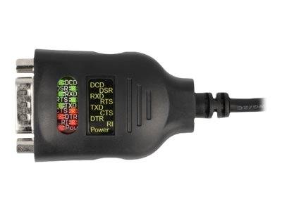 Delock - Serieller Adapter - USB-C - RS-232 x 1