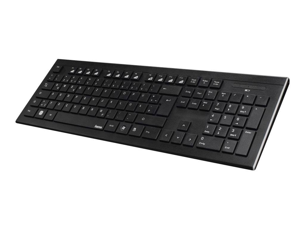 Hama "Cortino" - Tastatur-und-Maus-Set - kabellos2.4 GHz - QWERTY - Ukrainisch -
