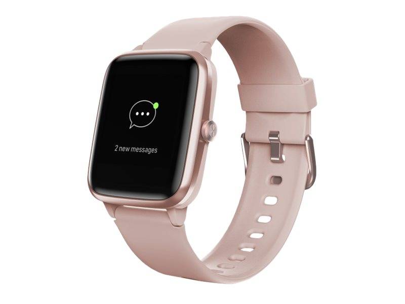 Hama Fit Watch 5910 - Rotgold - intelligente Uhr mit Band - TPU - Rose - Anzeige 3.3 cm (1.3"")