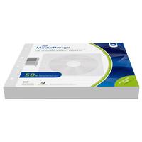 MediaRange - CD-/DVD-Hülle - Kapazität: 1 CD, 1 DVD - weiß (Packung mit 100)