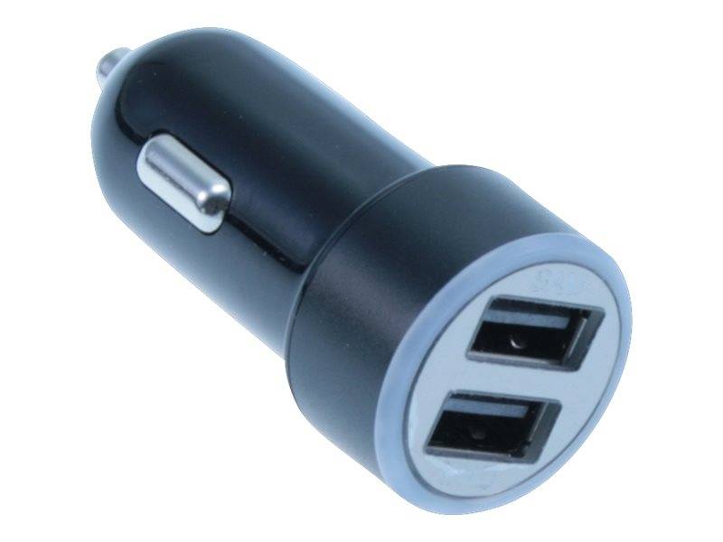 MEDIARANGE Auto-Netzteil - 3.1 A - 2 Ausgabeanschlussstellen (USB) - Kfz-Ladeger