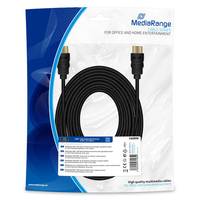MediaRange MRCS212, 10 m, HDMI Typ A (Standard), HDMI Typ A (Standard), 10,2 Gbit/s, Schwarz