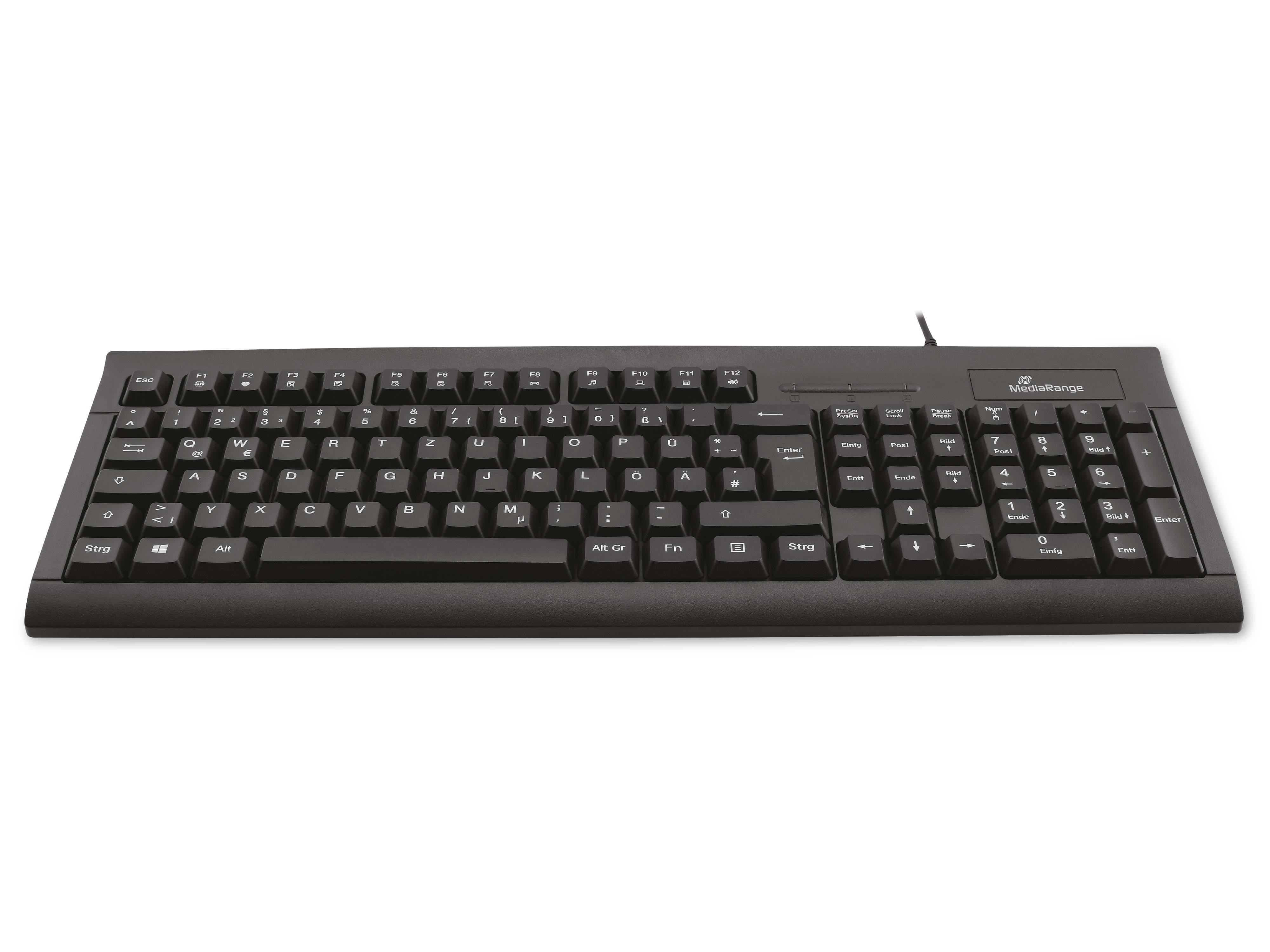 MEDIARANGE Tastatur MROS114, Chip-Karten Terminal