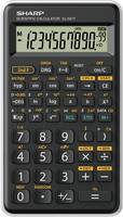 Sharp EL-501T - Tasche - Wissenschaftlicher Taschenrechner - 12 Ziffern - 1 Zeilen - Akku - Schwarz - Weiß