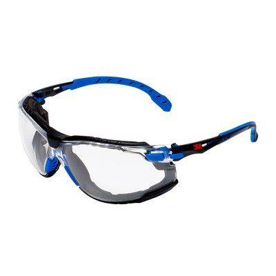 3M S1CBC1 - Unisex - Oval - Randlos - Polycarbonat - Schwarz - Blau - Staubresistent