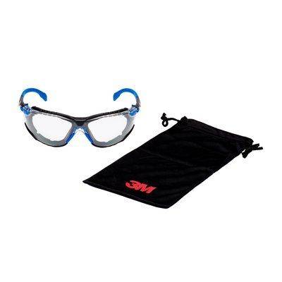 3M S1CBC1 - Unisex - Oval - Randlos - Polycarbonat - Schwarz - Blau - Staubresistent