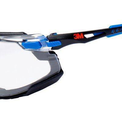 3M S1CBC1 - Unisex - Oval - Randlos - Polycarbonat - Schwarz - Blau - Staubresistent