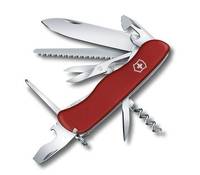 Victorinox Outrider, Messer mit Feststellklinge, Multi-Tool-Messer, Polyamid, Rot, 14 Werkzeug, 3,7 mm