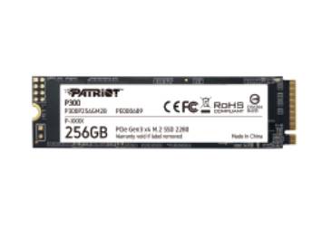 Patriot P300 - 256 GB SSD - intern - M.2 2280 - PCI Express 3.0 x4 (NVMe)