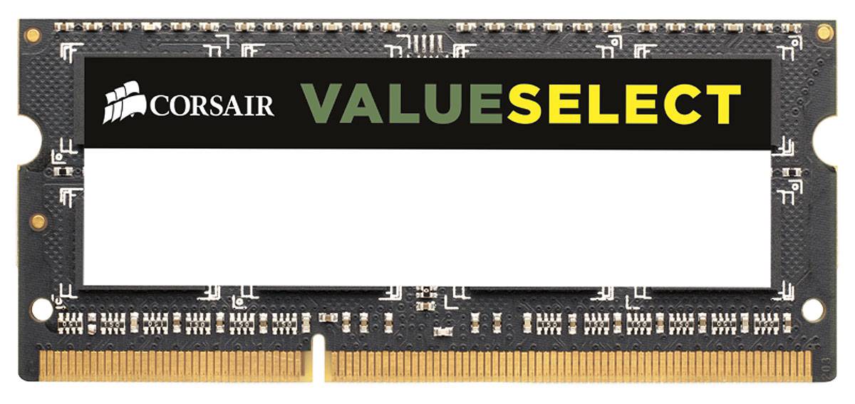 CORSAIR Value Select - DDR3 - Modul - 4 GB - SO DIMM 204-PIN