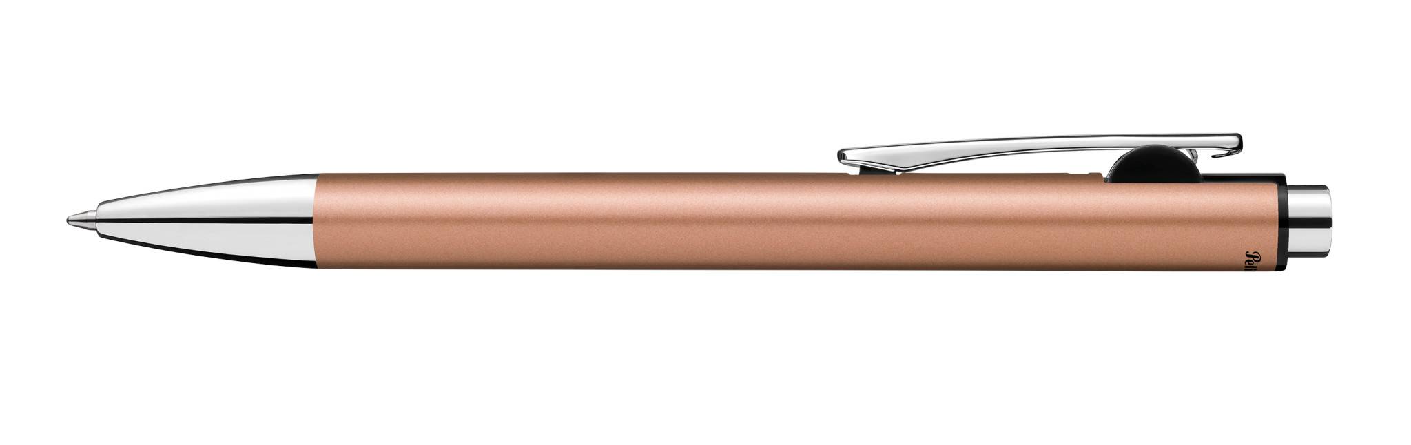 Pelikan Snap, Clip, Clip-on-Einziehkugelschreiber, Nachfüllbar, Blau, 1 Stück(e), Medium