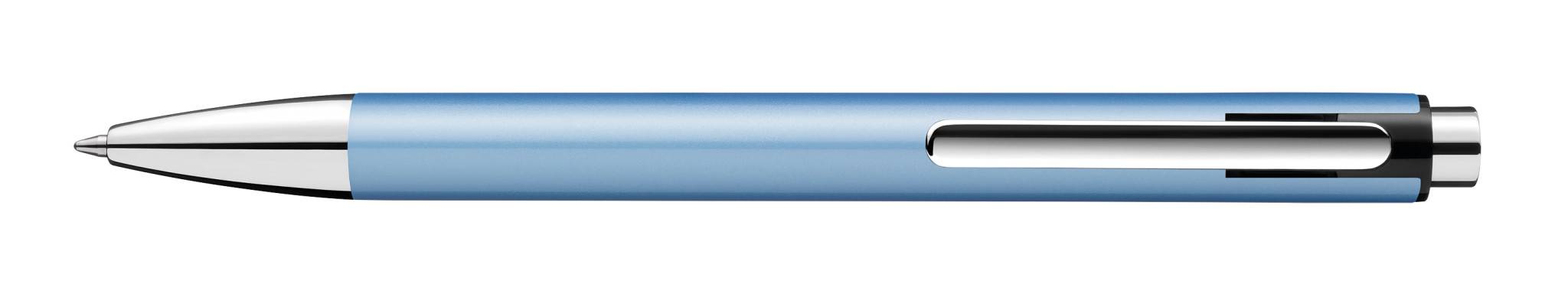 Pelikan Snap, Clip, Clip-on-Einziehkugelschreiber, Nachfüllbar, Blau, 1 Stück(e), Medium