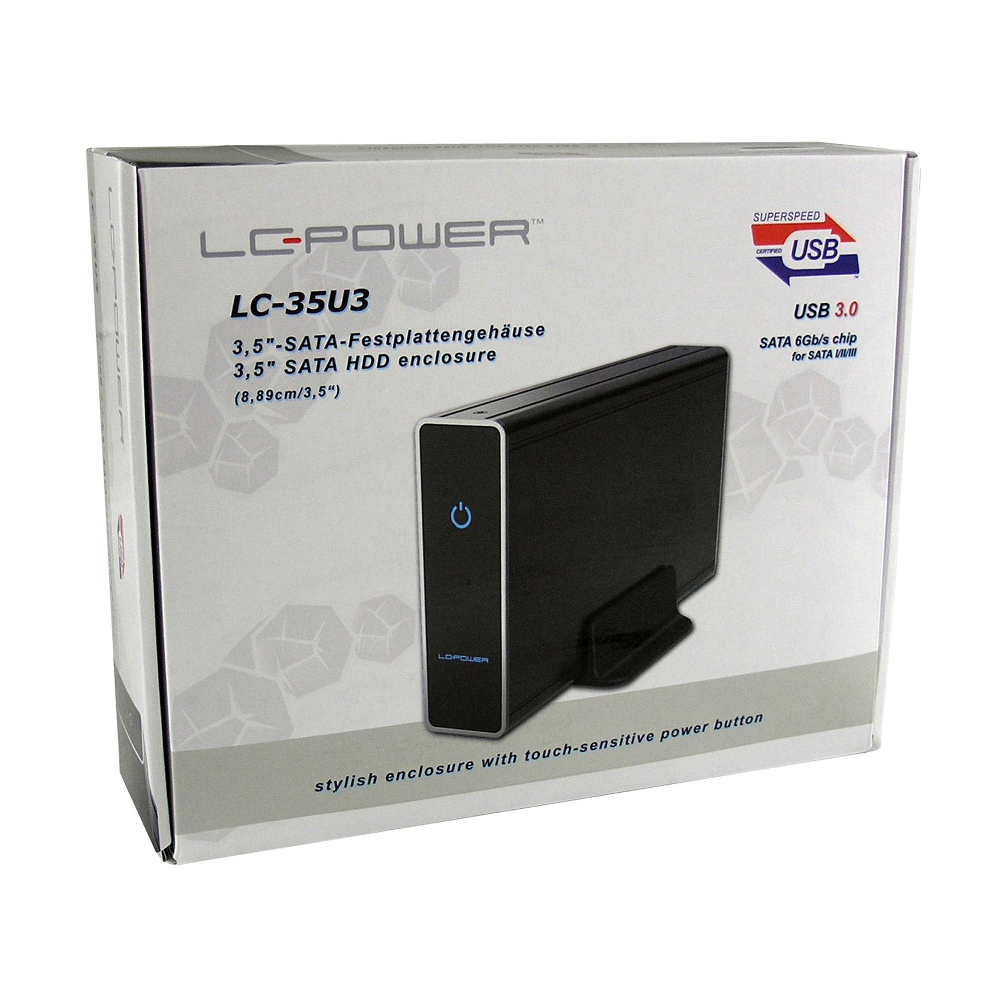 LC-POWER - LC Power LC-35U3 - Speichergehäuse - 3.5"" (8.9 cm)