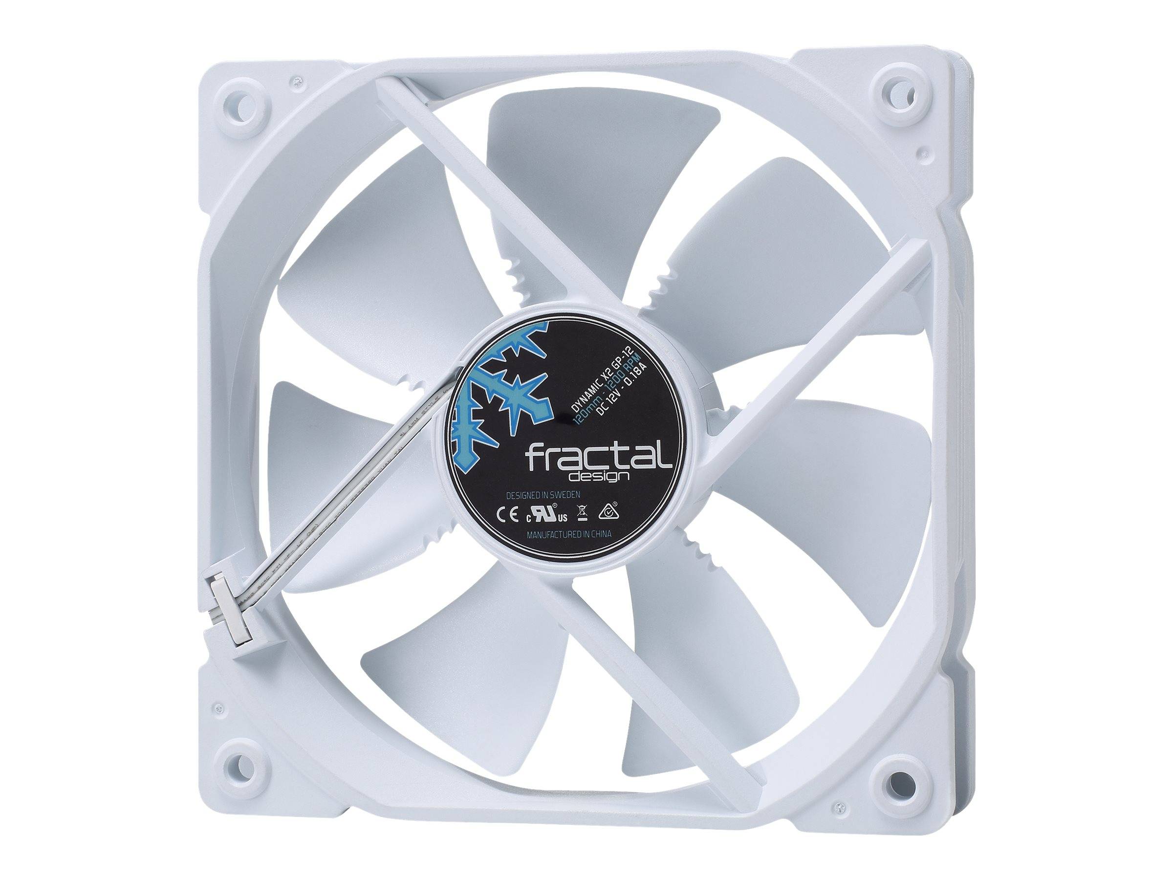Fractal Design Dynamic X2 GP12 - White Edition