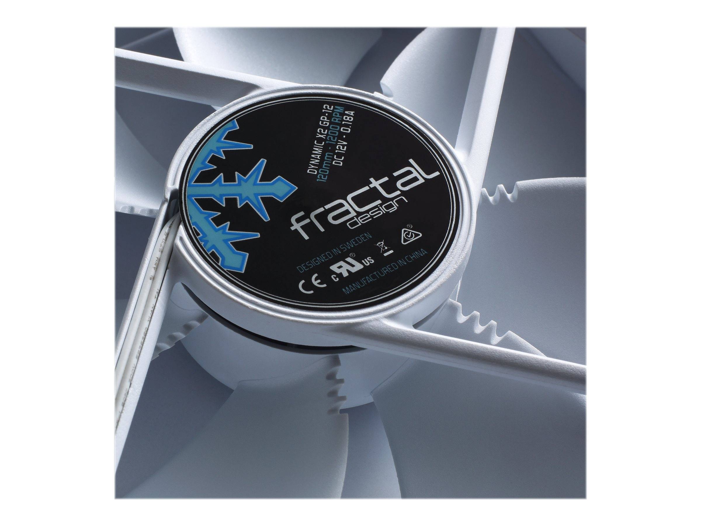 Fractal Design Dynamic X2 GP12 - White Edition