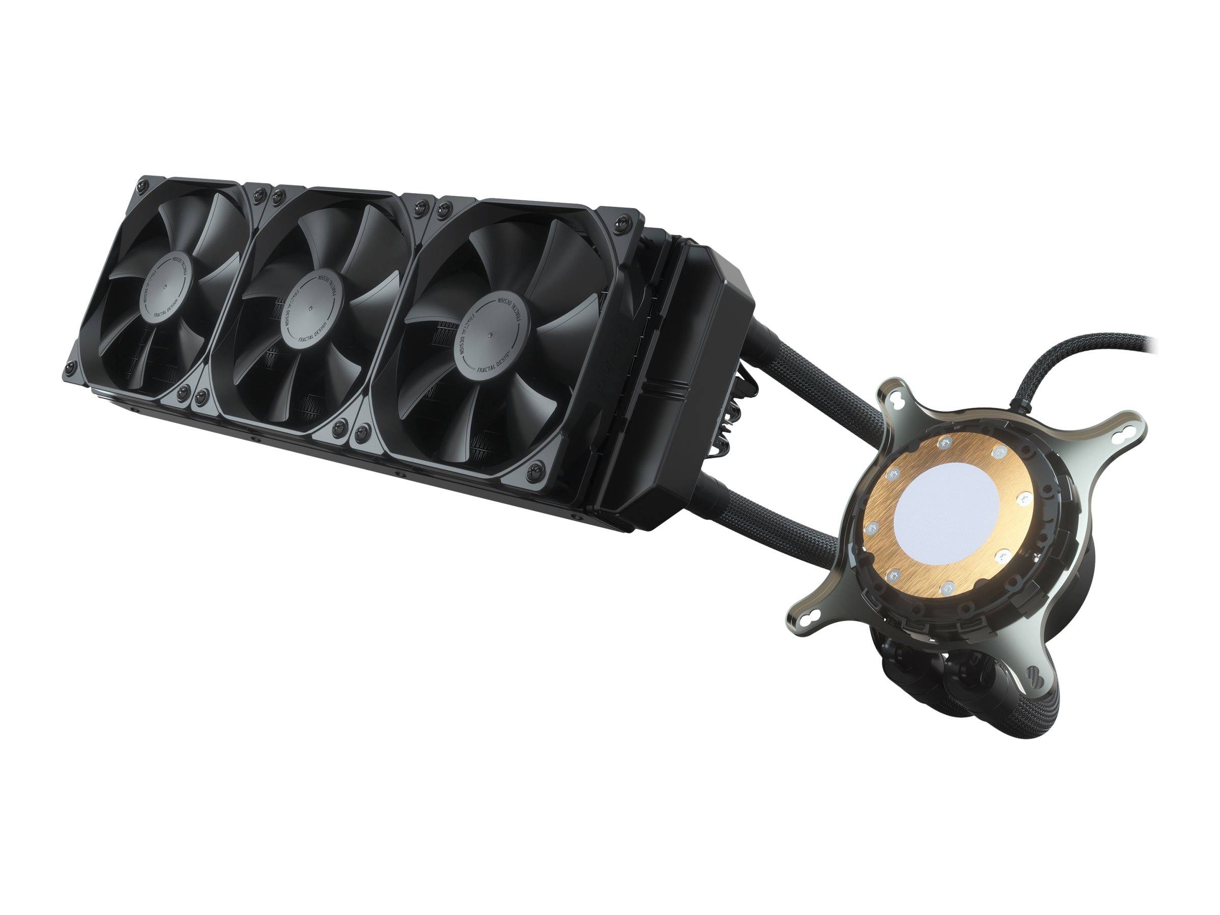 Fractal Design Celsius+ S36 Prisma - Prozessor-Flüssigkeitskühlsystem - (für: LGA1156, AM2, AM2+, LGA1366, AM3, LGA1155,