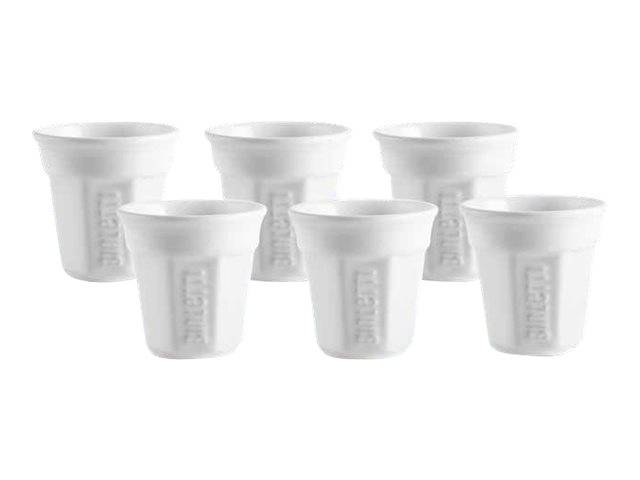 Bialetti - Tasse - achteckig - weiß (Packung