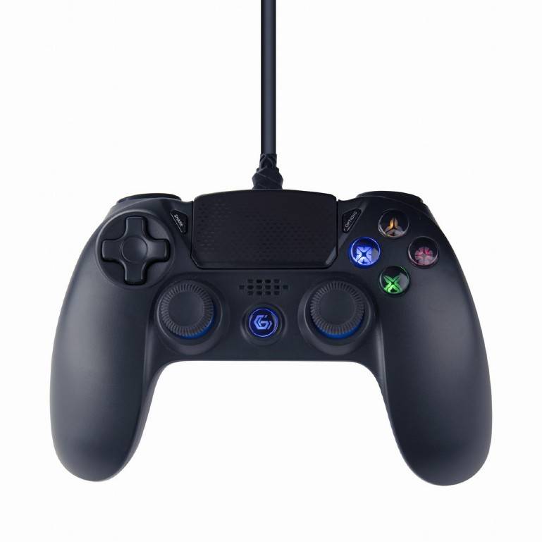 Gembird JPD-PS4U-01, Gamepad, PC, PlayStation 4, D-Pad, Analog, Verkabelt, USB