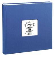 Hama Jumbo-Album "Fine Art", 30x30 cm, 100 weiße Seiten, Blau