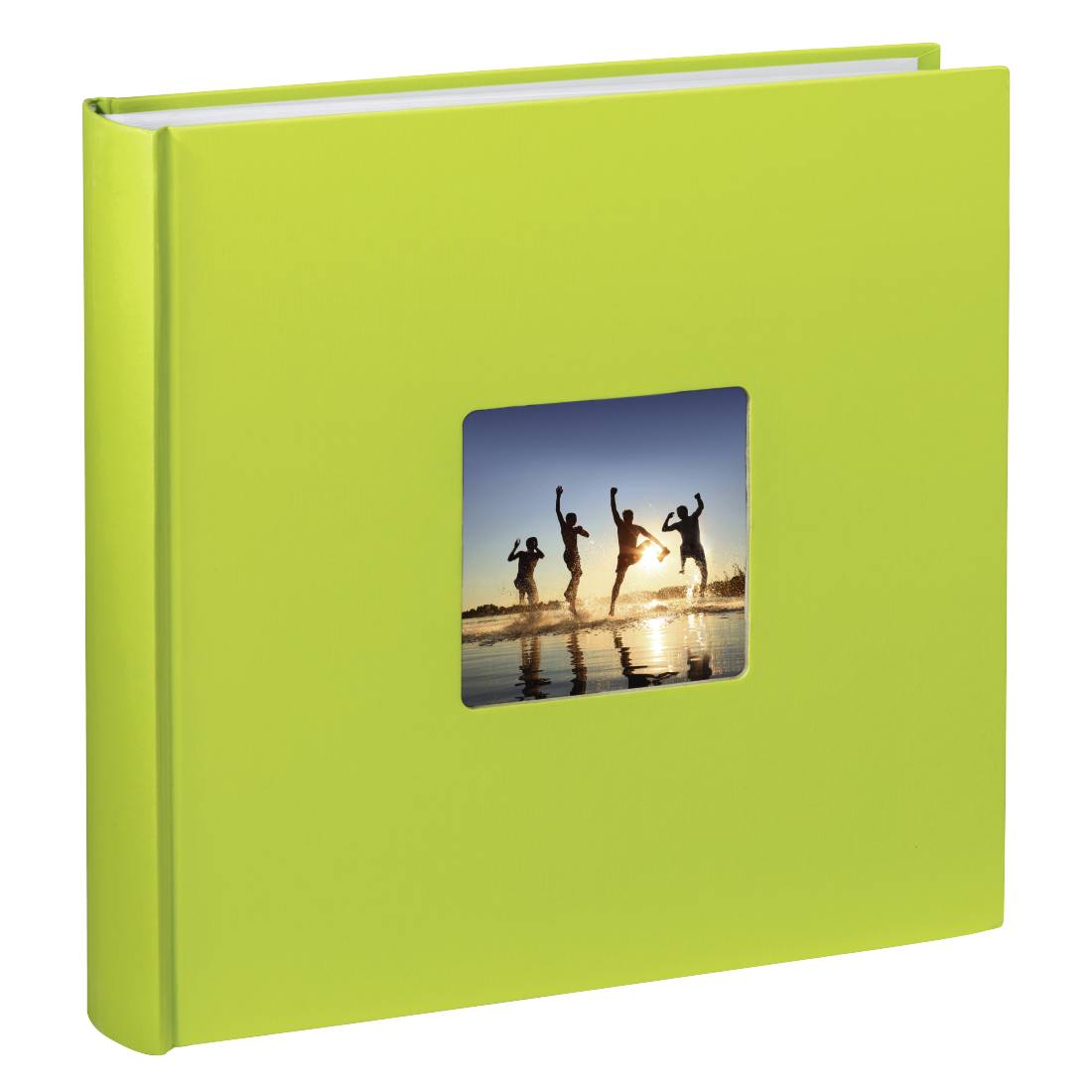 Hama Jumbo-Album "Fine Art", 30x30 cm, 100 weiße Seiten, Kiwi