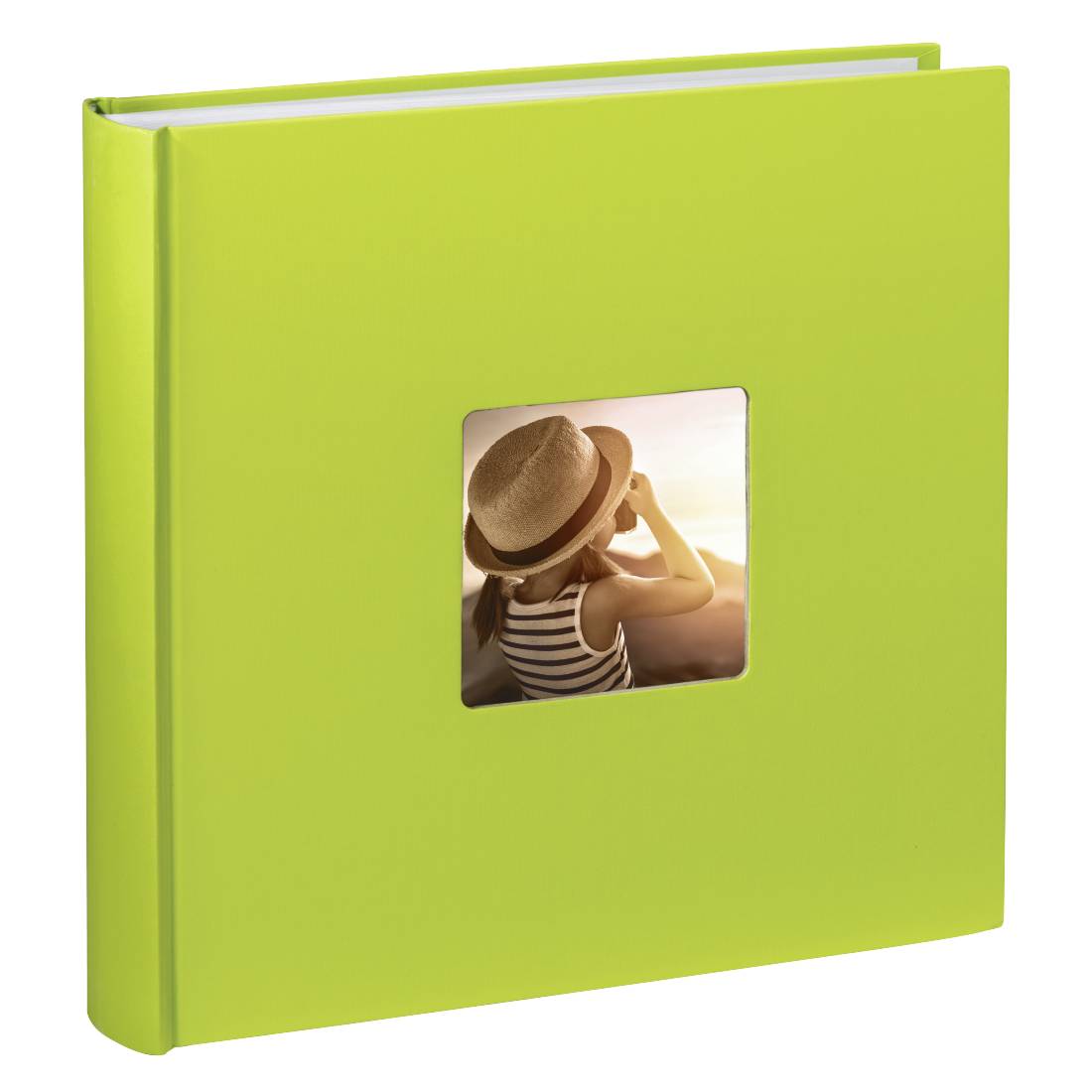 Hama Jumbo-Album "Fine Art", 30x30 cm, 100 weiße Seiten, Kiwi