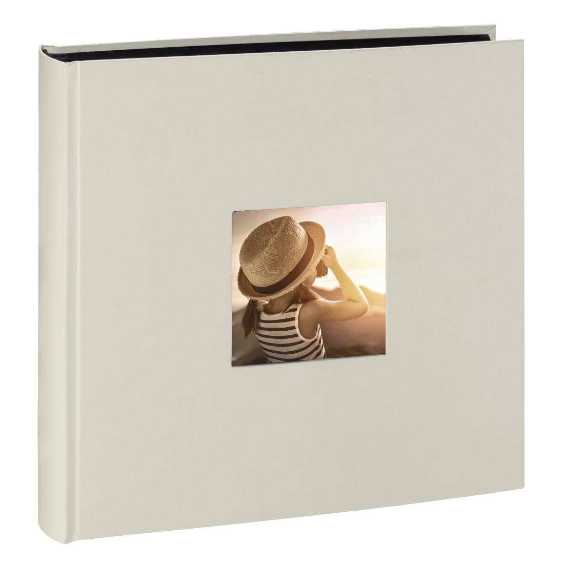 Hama Jumbo-Album "Fine Art", 30x30 cm, 100 schwarze Seiten, Kreide