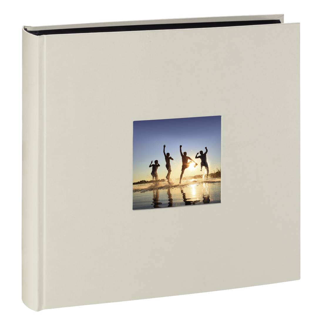 Hama Jumbo-Album "Fine Art", 30x30 cm, 100 schwarze Seiten, Kreide