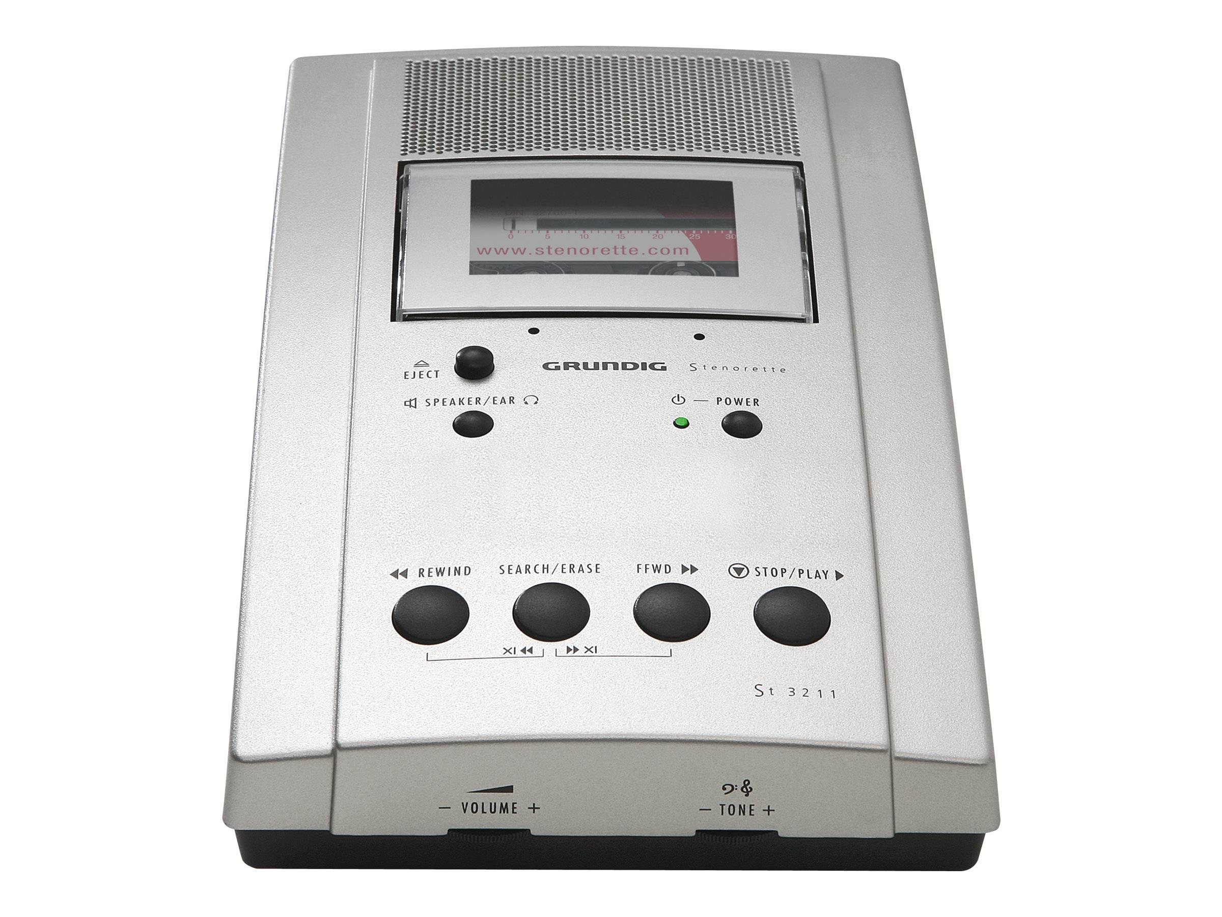 GRUNDIG Stenorette St 3221 Wiedergabegerät-Set