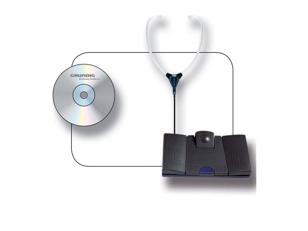 Grundig Stenorette St 3211 Set - Transkriptionsgerät