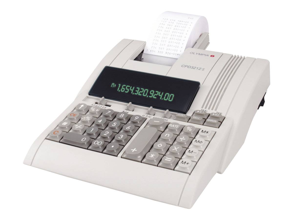 Olympia CPD 3212 S - Druckrechner - VFD - 12 Stellen