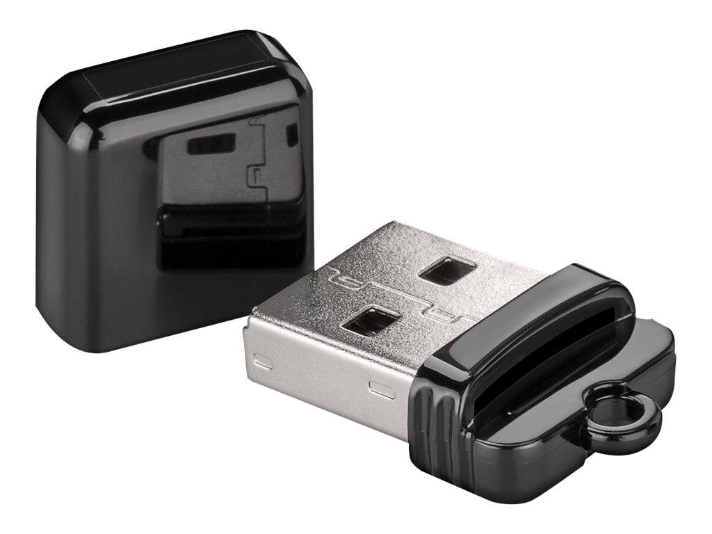 Wentronic goobay - Kartenleser (microSD, microSDHC) - USB