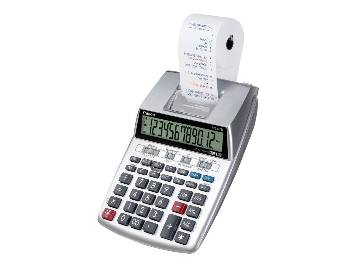 Canon P23-DTSC II - Druckrechner - LCD - 12 Stellen