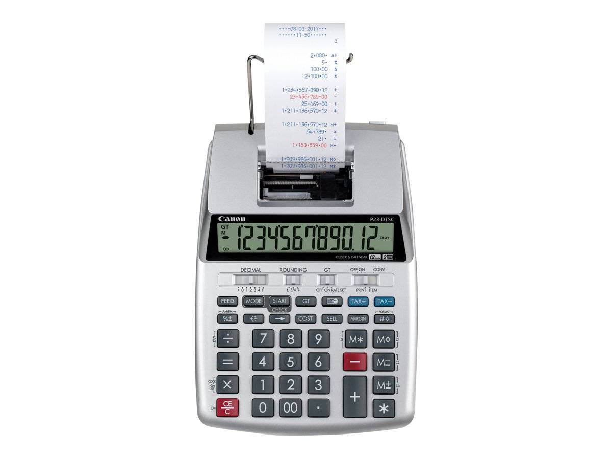 Canon P23-DTSC II - Druckrechner - LCD - 12 Stellen