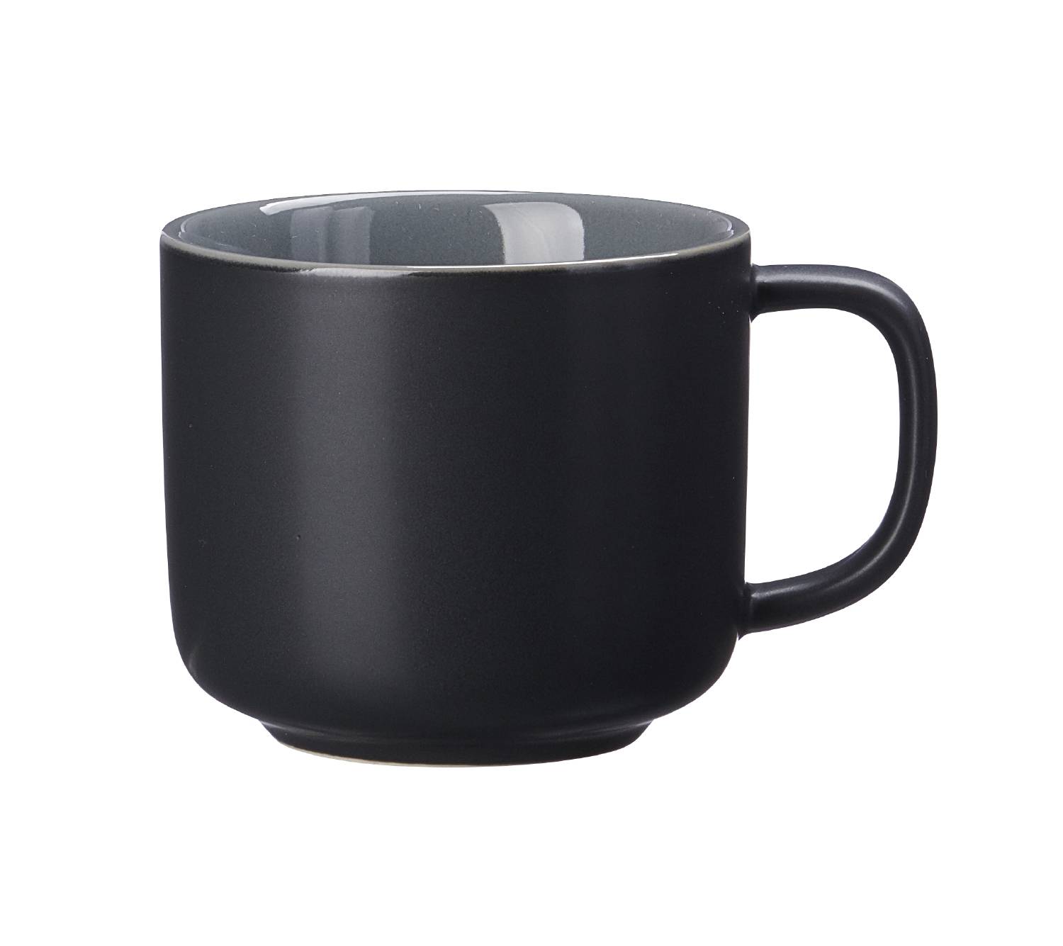 Ritzenhoff & Breker Kaffee Obertasse Jasper Keramik 240 ml schwarz