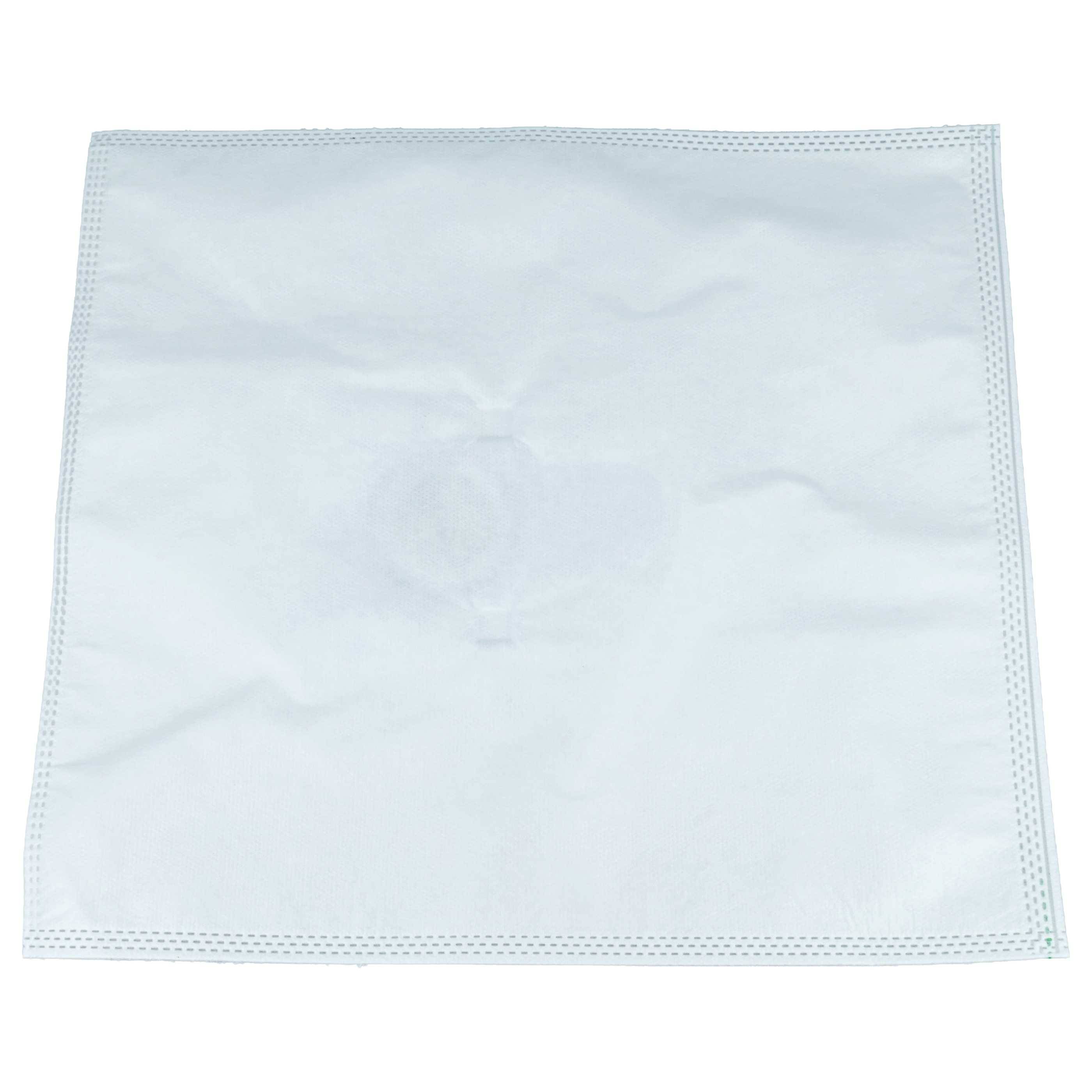 vhbw 50x Staubbeutel kompatibel mit Miele 05588921, 7291640, Allergy Hepa 700, Ambiente Staubsauger - Typ F/J, Typ M 27cm x 20cm Blau Weiß