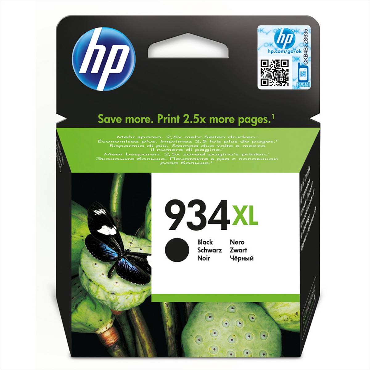 HP 934XL - Hohe Ergiebigkeit - Schwarz - Original