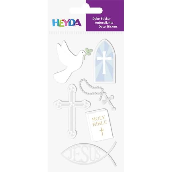 Sticker-Etikett Spirit 6 Stück bunt