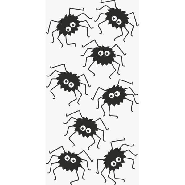 Sticker-Mix Spinnen 1 Blatt