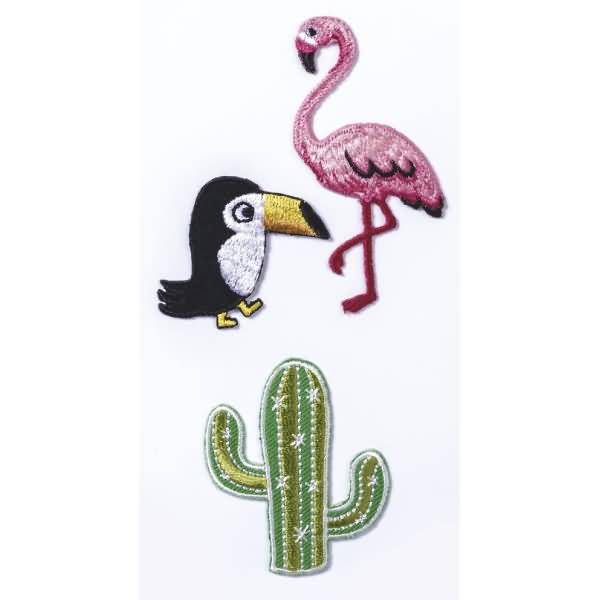 Textil-Sticker Exotic