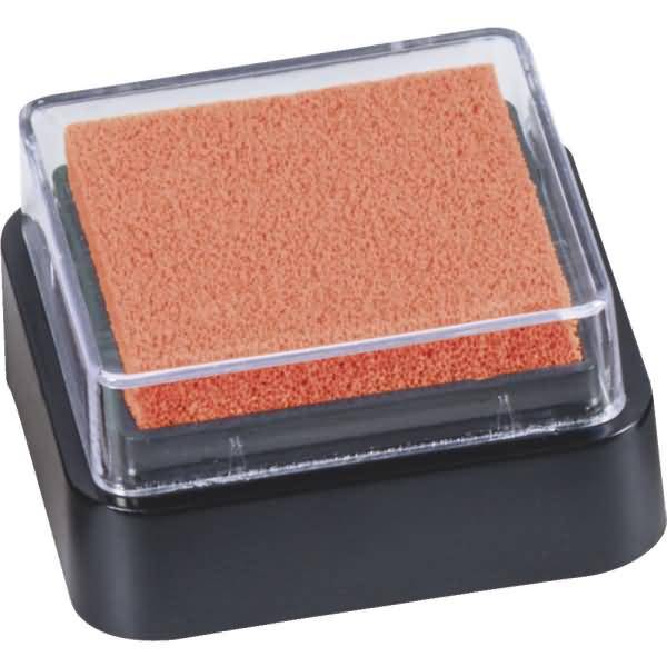 Stempelkissen Mini getränkt 3x3cm orange