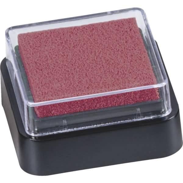 Stempelkissen Mini getränkt 3x3cm rot