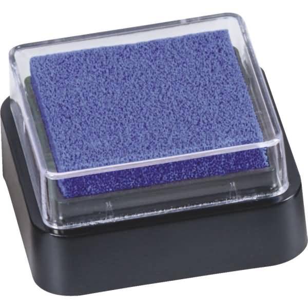 Stempelkissen Mini getränkt 3x3cm dunkelblau