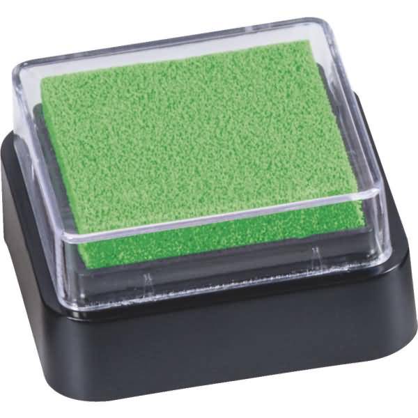 Stempelkissen Mini getränkt 3x3cm apfelgrün