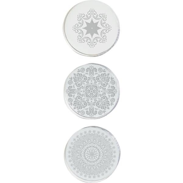 Stempel Acryl VE=3 Stück Kristalle 3