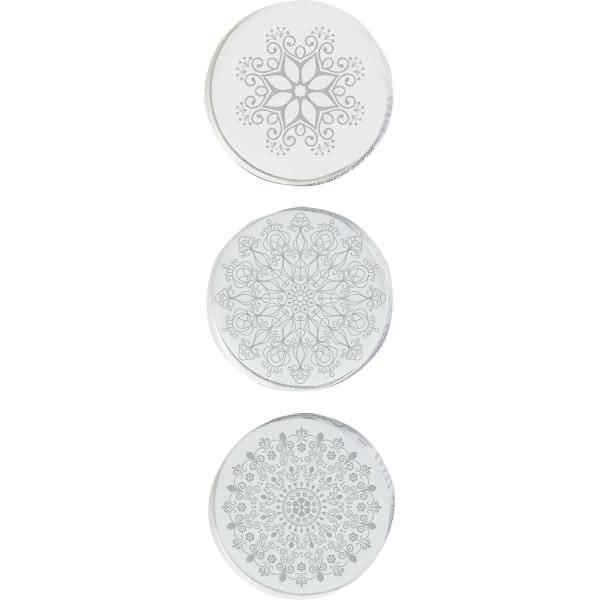 Stempel Acryl VE=3 Stück Kristalle 4