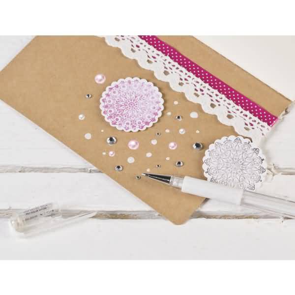 Stempel Acryl VE=3 Stück Kristalle 4