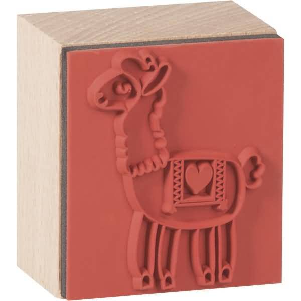 Stempelset Holz VE=10 Stück Lama