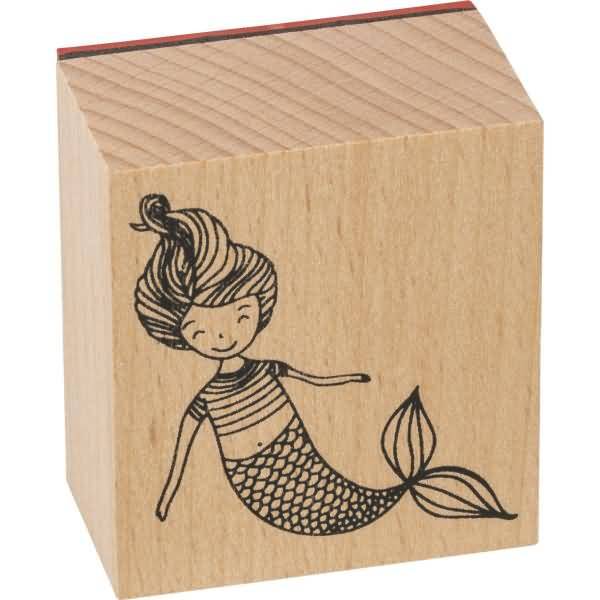 Stempelset Holz VE=11 Stück Mermaid
