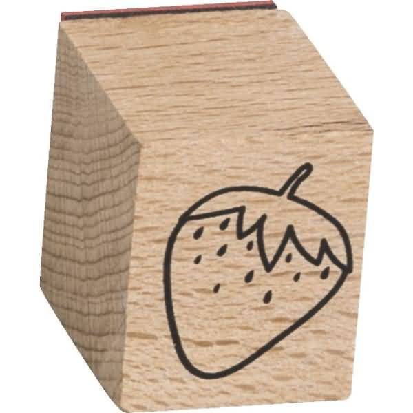 Stempelset Holz Früchte